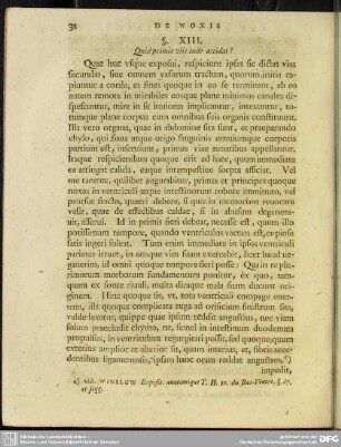 §. XIII. Quid primis viis inde accidat?
