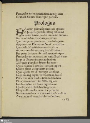 Prologus