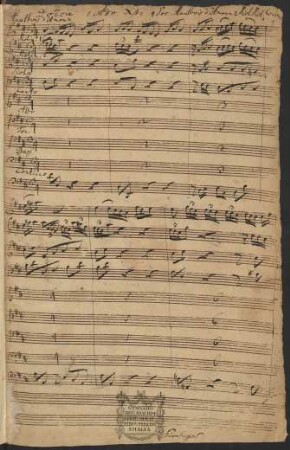 1. [Coro]: Schwingt freudig euch empor