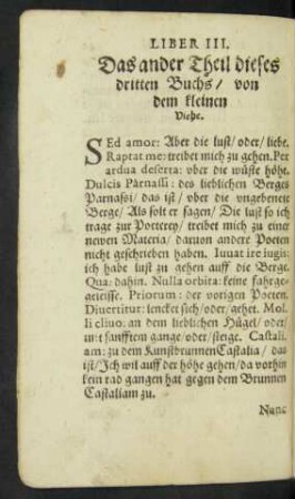 Das ander Theil dieses dritten Buchs/ von dem kleinen Viehe.