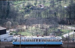 Gäubahn Stuttgart Vaihingen Dachswalddamm elTw 491 001 Sonderfahrt