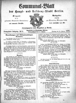 1878,8: No. 8, 24. Januar 1878