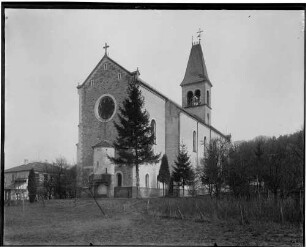 Balg Kirche Sankt Eucharius Außenansicht von Nordosten