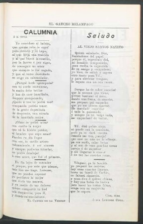 Saludo : Al viejo santos nativo