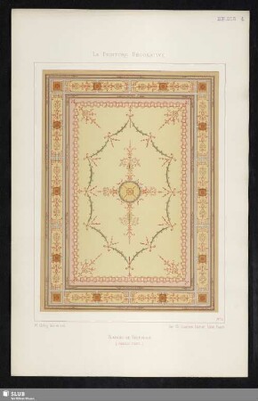 No. 6 Plafond De Vestibule (Genre Grec)
