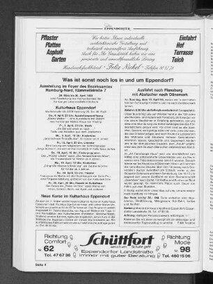 Neue Kurse im Kulturhaus Eppendorf