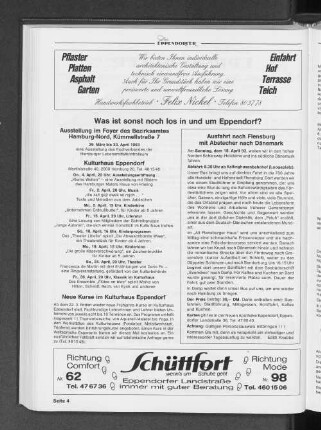 Neue Kurse im Kulturhaus Eppendorf