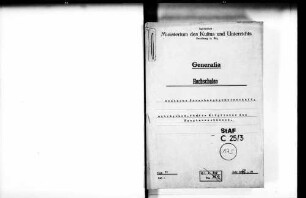 Vorlage von Förderanträgen an die Mitglieder des Hauptausschusses
