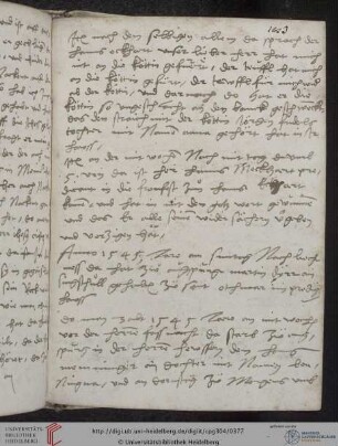 Chronistische Notizen aus Augsburg (1390, 1535, 1538, 1542-1545)