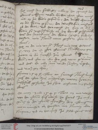 Chronistische Notizen aus Augsburg (1390, 1535, 1538, 1542-1545)