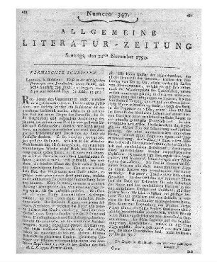 Seiler, G. F.: Allgemeines Lesebuch für den Bürger und Landmann vornehmlich zum Gebrauch in Stadt- und Landschulen. Erlang: Bibelanstalt 1790
