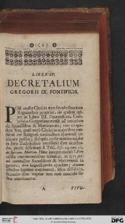 Decretalium Gregorii IX. Pontificis