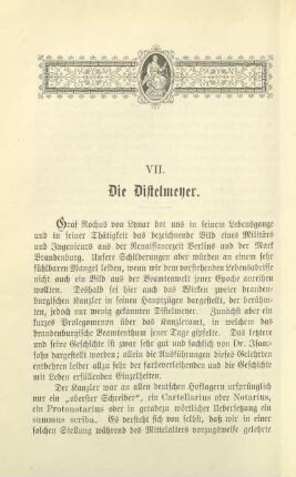 VII. Die Distelmeyer