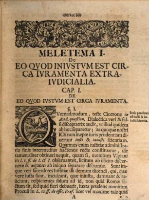 Meletemata de iuramentis