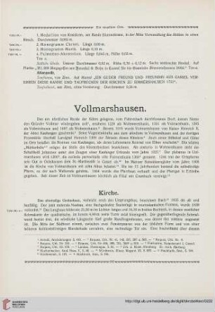 ⟦Vollmarshausen⟧