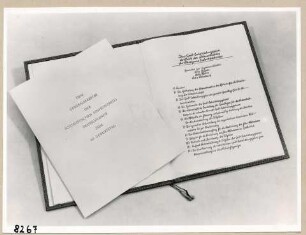 Album Geburtstag Walter Ulbricht, 2. Seite; Foto, 1953