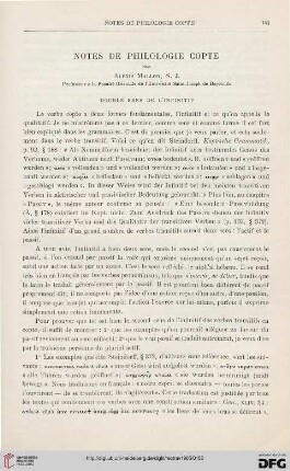 27: Notes de Philologie copte