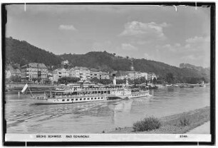 Sächsische Schweiz. Bad Schandau