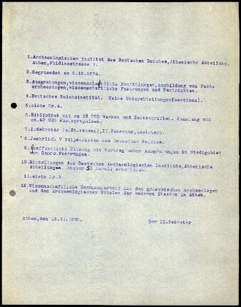 Anlage I. Antworten