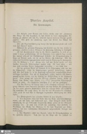 Viertes Kapitel. Die Hemmungen