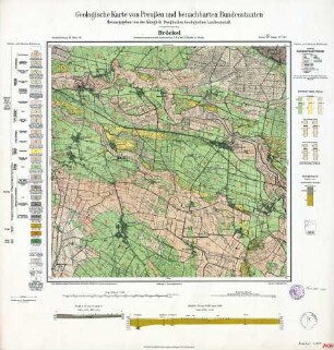 [3427] Bröckel, Geologische Karte von Preußen und benachbarten Bundesstaaten