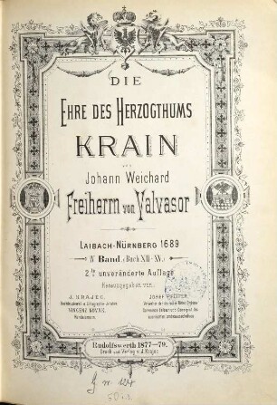 Die Ehre des Herzogthums Krain, 4