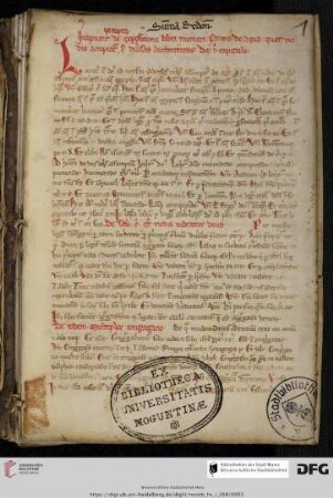 Expositio libri Numerorum