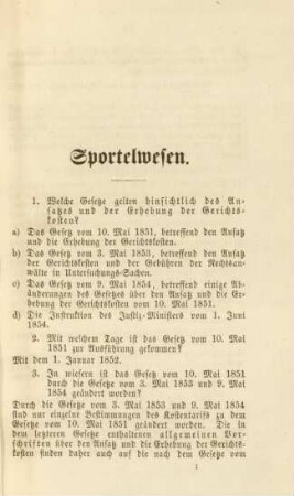 Sportelwesen