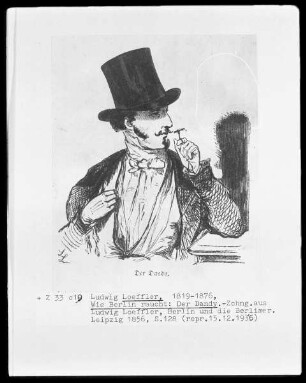Wie Berlin raucht: Der Dandy
