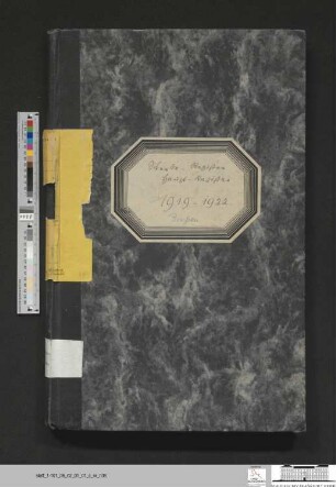 Sterberegister Booßen 1919-1922