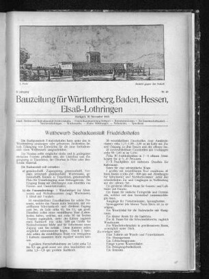 1913, 48: Zehnter Jahrgang. No. 48.