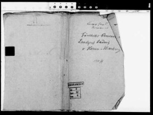 . Korrespondenz Landgraf Georgs mit Ludwig IV. v. Hessen-Marburg: Band 9