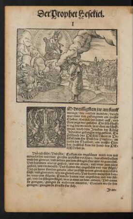 Der Prophet Hesekiel.
