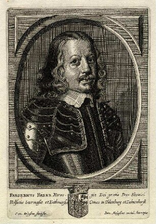 Bildnis von Friedrich III. (1597-1659) Herzog von Schleswig-Holstein-Gottorp