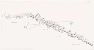Moritzplatz, Berlin-Kreuzberg Schinkelwettbewerb 1983: Lageplan: Straßenverlauf