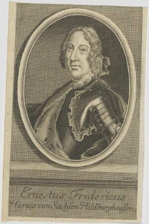 Bildnis des Ernestus Fridericus, Herzog von Sachsen Hildburghausen