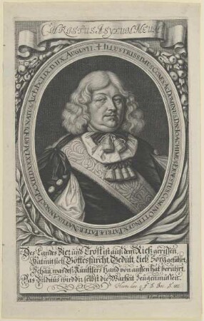 Bildnis des Ioachimus Ernestus Öttingen