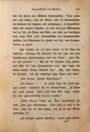 Der Augenblick des Glücks, 2