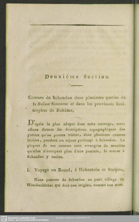 Deuxieme Section