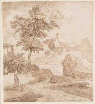Landschaft bei Olevano