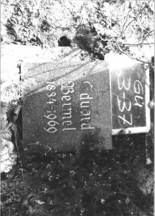 Grabstein GU/3/37 (Detailaufnahme)