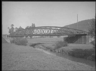 Rechtenstein, Zwiefaltendorf, Bergenweiler: Brücke über Fluss (nicht Bergenweiler!)