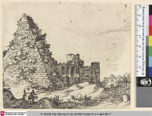 [Cestius-Pyramide; Pyramid of Caius Cestius; Piramide van Gaius Cestius]