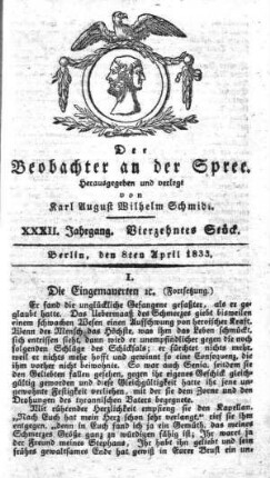 14. Stueck, 8. April 1833