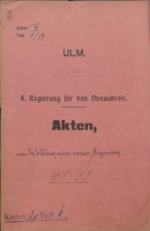 Bildung der provisorischen Regierung von Württemberg