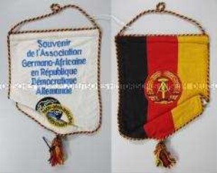 Wimpel der Deutsch-Afrikanischen Gesellschaft in der DDR