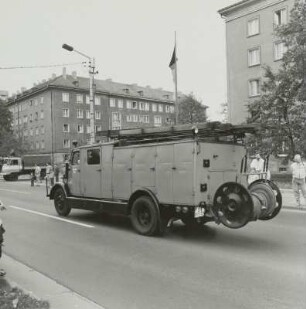 Feuerwehr, Löschfahrzeug, Dresden