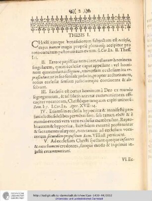 Collegii Theologici Privato-Publici Exercitatio ; Exercitatio vigesima nona