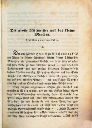 Ausgewählte Werke : Sämmtliche Werke, 5. Erzählungen ; Bd. 1