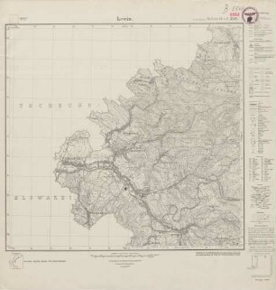 5563 (alte Nr.: 3242) Lewin., Meßtischblatt (4cm - Karte)